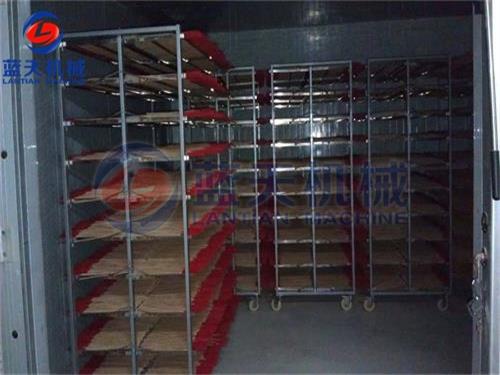 河北佛香烘干機烘干現場